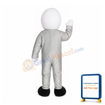 Grey Alien Mascot Costume