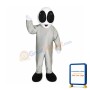 Grey Alien Mascot Costume
