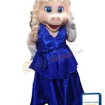 Miss Piggy Mascot Costume