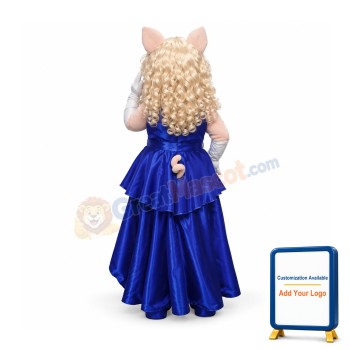 Miss Piggy Mascot Costume