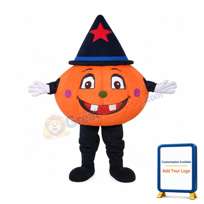 Halloween Lightweight Pumpkin Mascot Costume