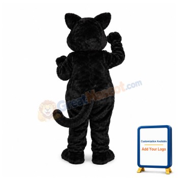 Super Cute Black Cat Mascot Costume