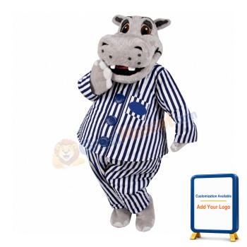 Lovely Lightweight Hippo Mascot Costume