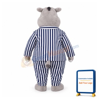 Lovely Lightweight Hippo Mascot Costume