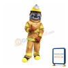 Fire Dept Bulldog Mascot Costume