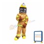 Fire Dept Bulldog Mascot Costume