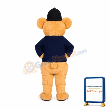 Police Bear Mascot Costume