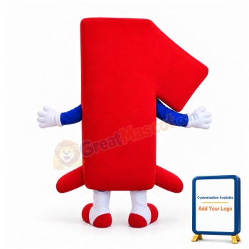 Number One Mascot Costume
