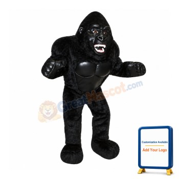 Black Gorilla Mascot Costume