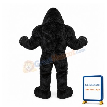 Black Gorilla Mascot Costume