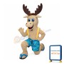 Super Cute Lightweight Moose Mascot Costume