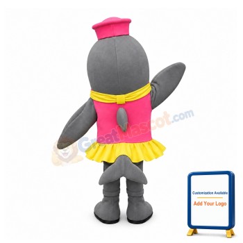 Beautiful Dolphin Mascot Costume