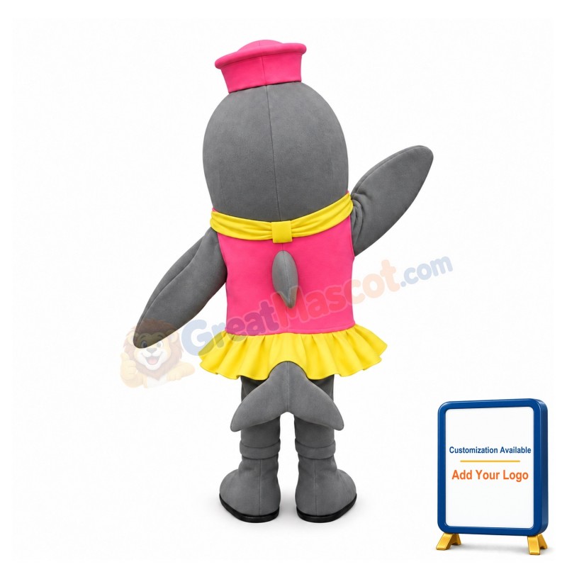 Beautiful Dolphin Mascot Costume