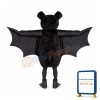 Black Bat Mascot Costume