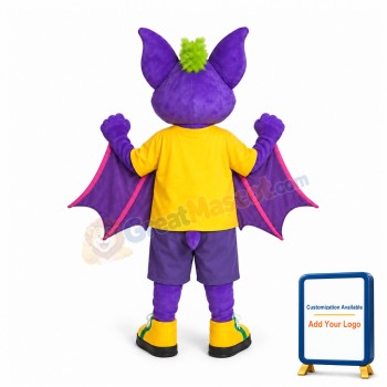 Happy Bat Mascot Costume