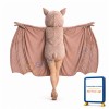 Beige Bat Mascot Costume