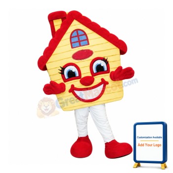 Super Cute House Mascot Costume