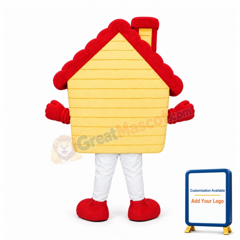 Super Cute House Mascot Costume