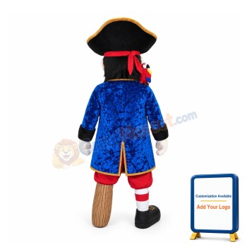 Confident Pirate Mascot Costume