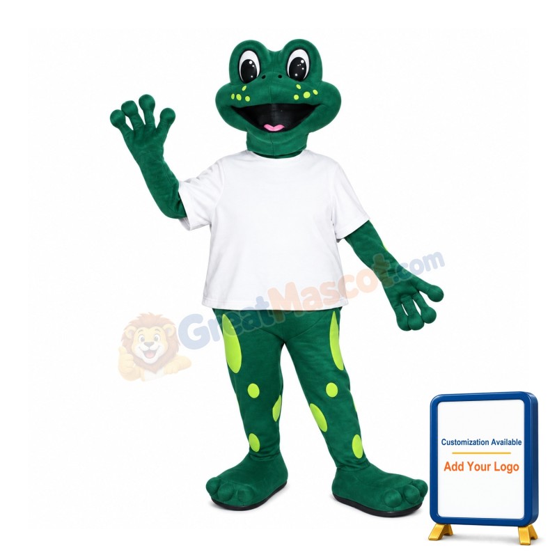 Super Cute Lightweight Frog Mascot Costume