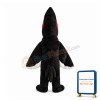 Black & White Roadrunner Mascot Costume