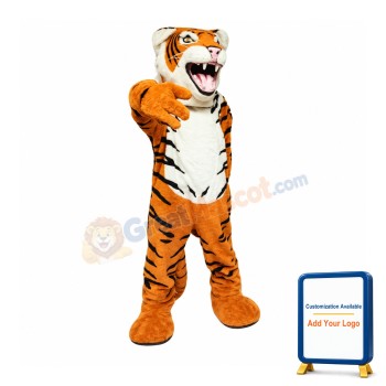 Lightweight Tiger Mascot Costume For Adult