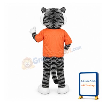 School Sport Tiger Mascot Costume