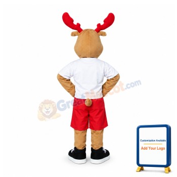 Sport Lightweight Moose Mascot Costume
