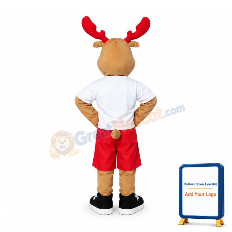 Sport Lightweight Moose Mascot Costume