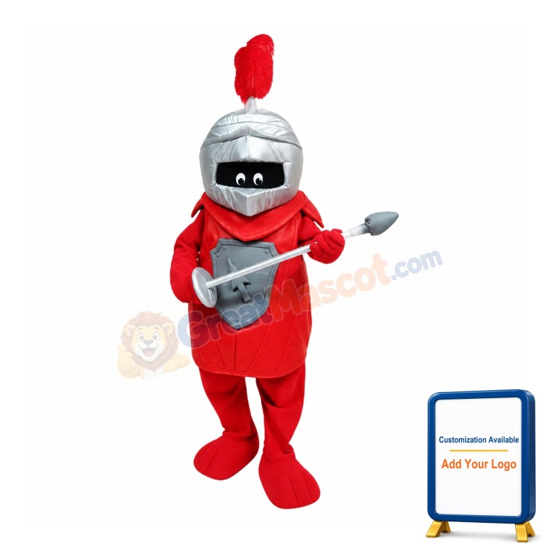 Little Cute Knight Mascot Costume