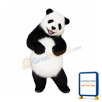 Realistic Lightweight Panda Mascot Costume