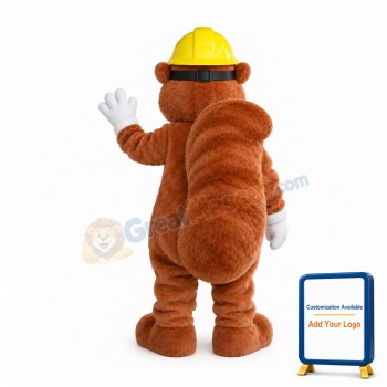 Cool Beaver Mascot Costume