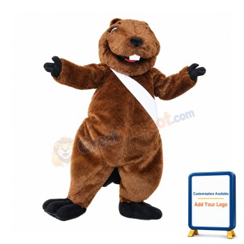 Professional Lightweight Beaver Mascot Costume