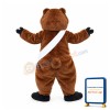 Professional Lightweight Beaver Mascot Costume