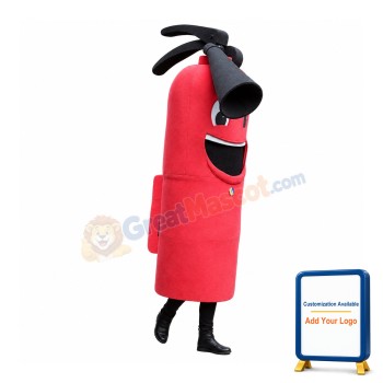 Extinguisher Mascot Costume