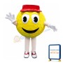 Funny Yellow Golf Ball Mascot Costume