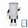 White Recycling Box Mascot Costume