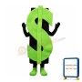 Big Green Dollar Mascot Costume