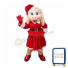 Christmas Miss Piggy Mascot Costume