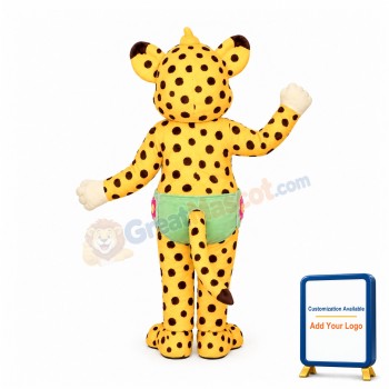 Baby Cheetah Mascot Costume