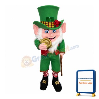 Leprechaun Irish Mascot Costume