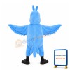 Blue Parrot Mascot Costume