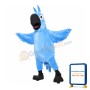 Blue Parrot Mascot Costume