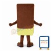 Chocolate Bar Mascot Costume
