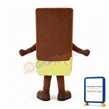 Chocolate Bar Mascot Costume