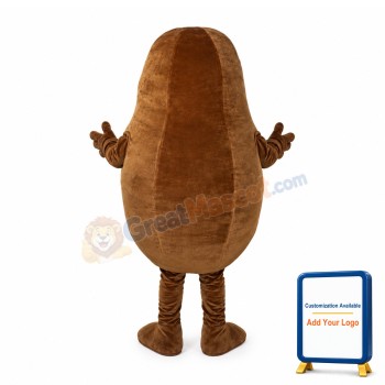 Cocoa Bean Mascot Costume