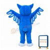 Blue Owl Mascot Costume