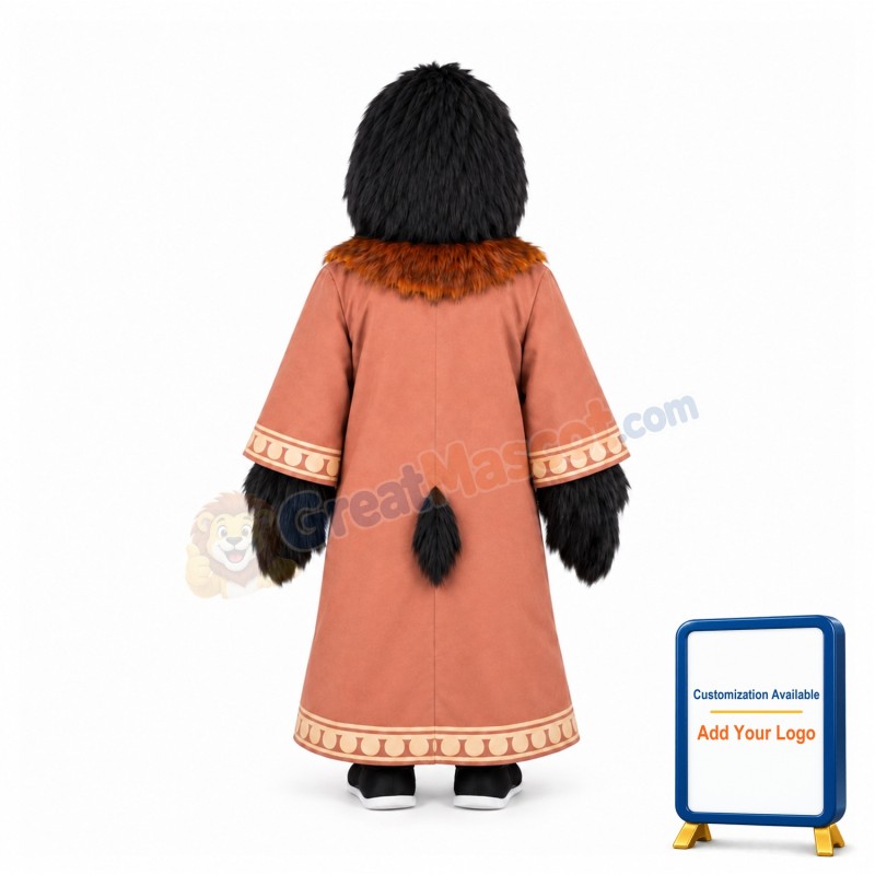 Black Raven Mascot Costume