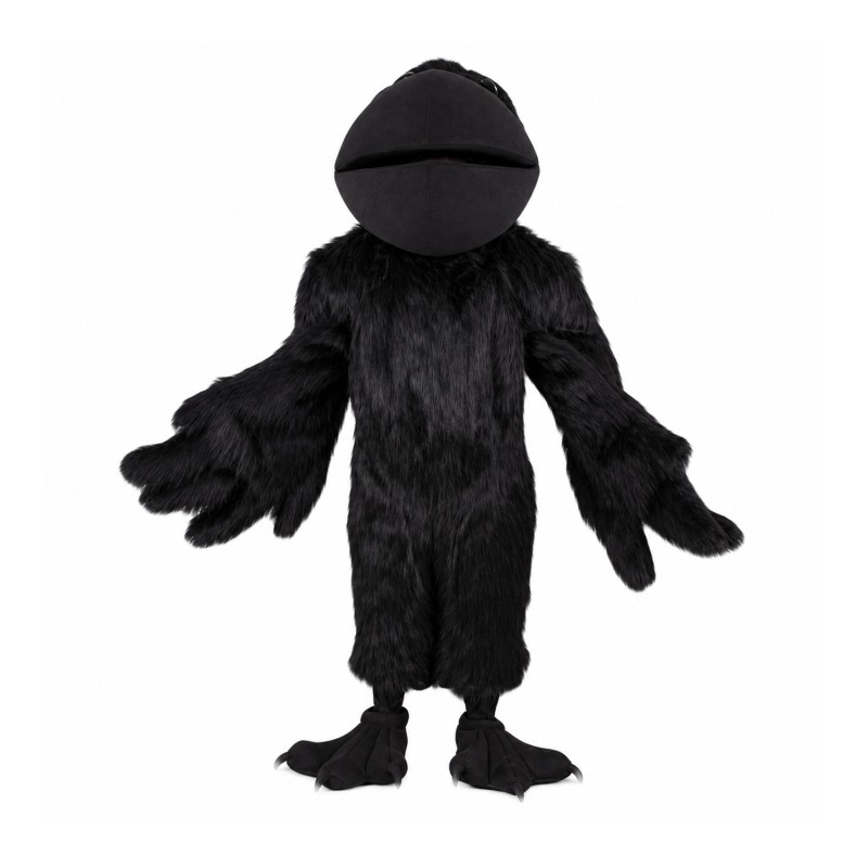 Black Raven Mascot Costume