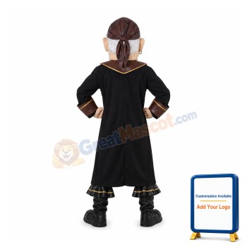 Power Old Pirate Mascot Costume